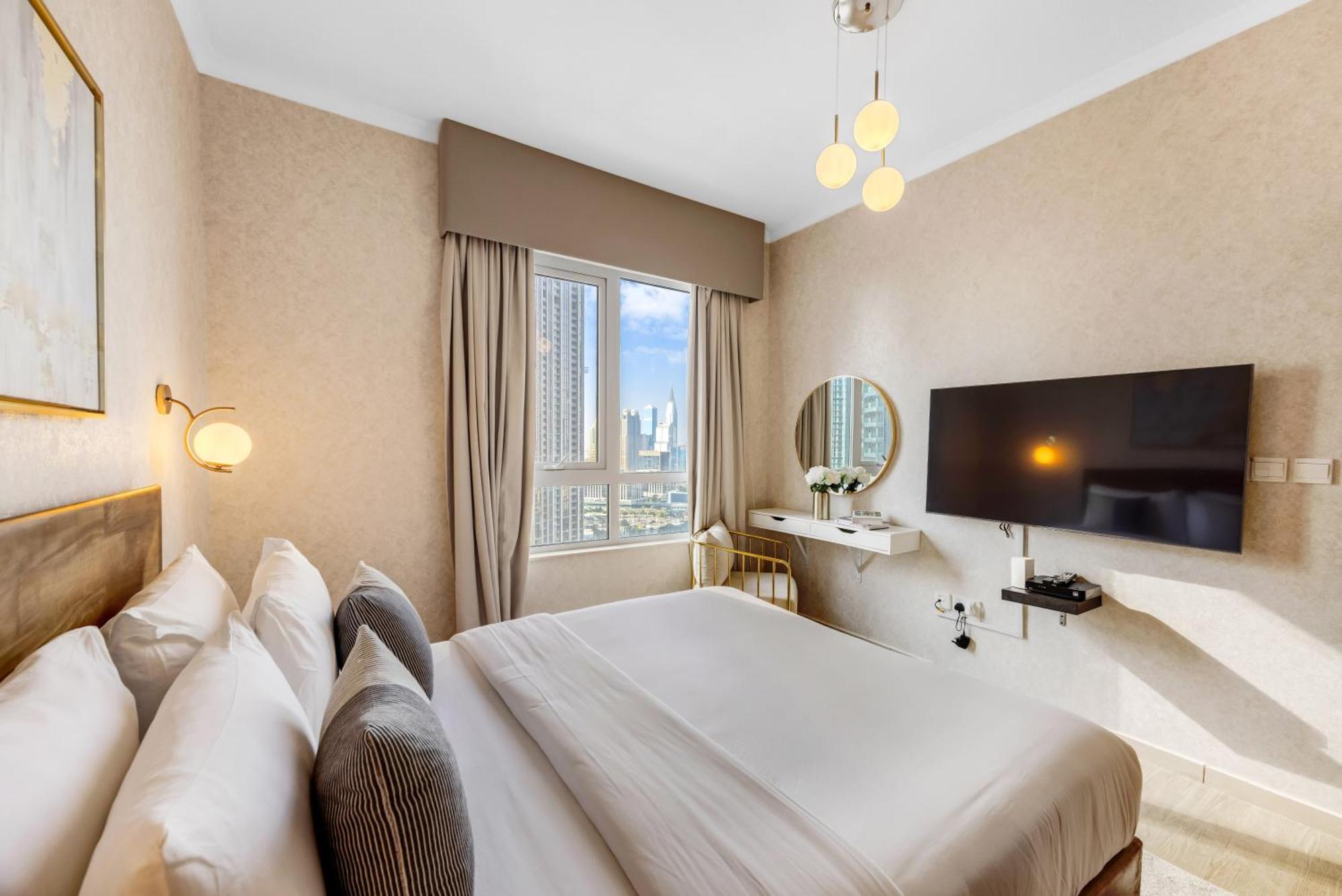 Durrani Homes - Grandiose 5Br Besides Dubai Mall With Burjkhalifa And Fountain View 외부 사진