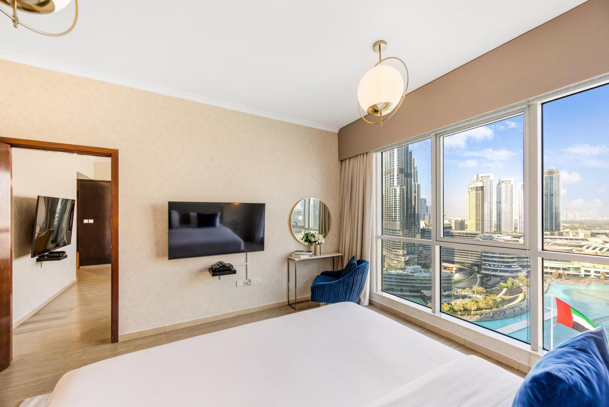 Durrani Homes - Grandiose 5Br Besides Dubai Mall With Burjkhalifa And Fountain View 외부 사진