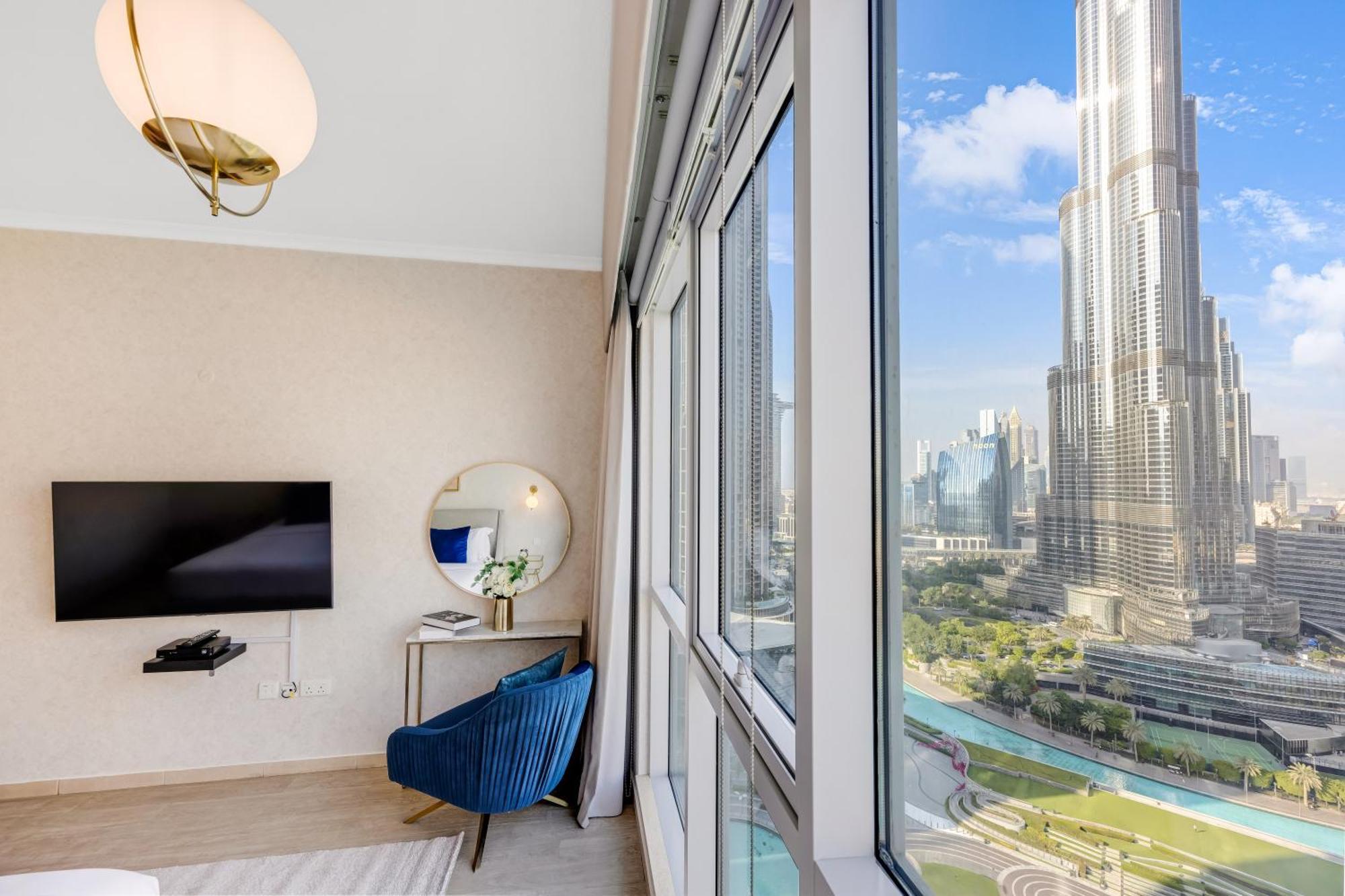 Durrani Homes - Grandiose 5Br Besides Dubai Mall With Burjkhalifa And Fountain View 외부 사진