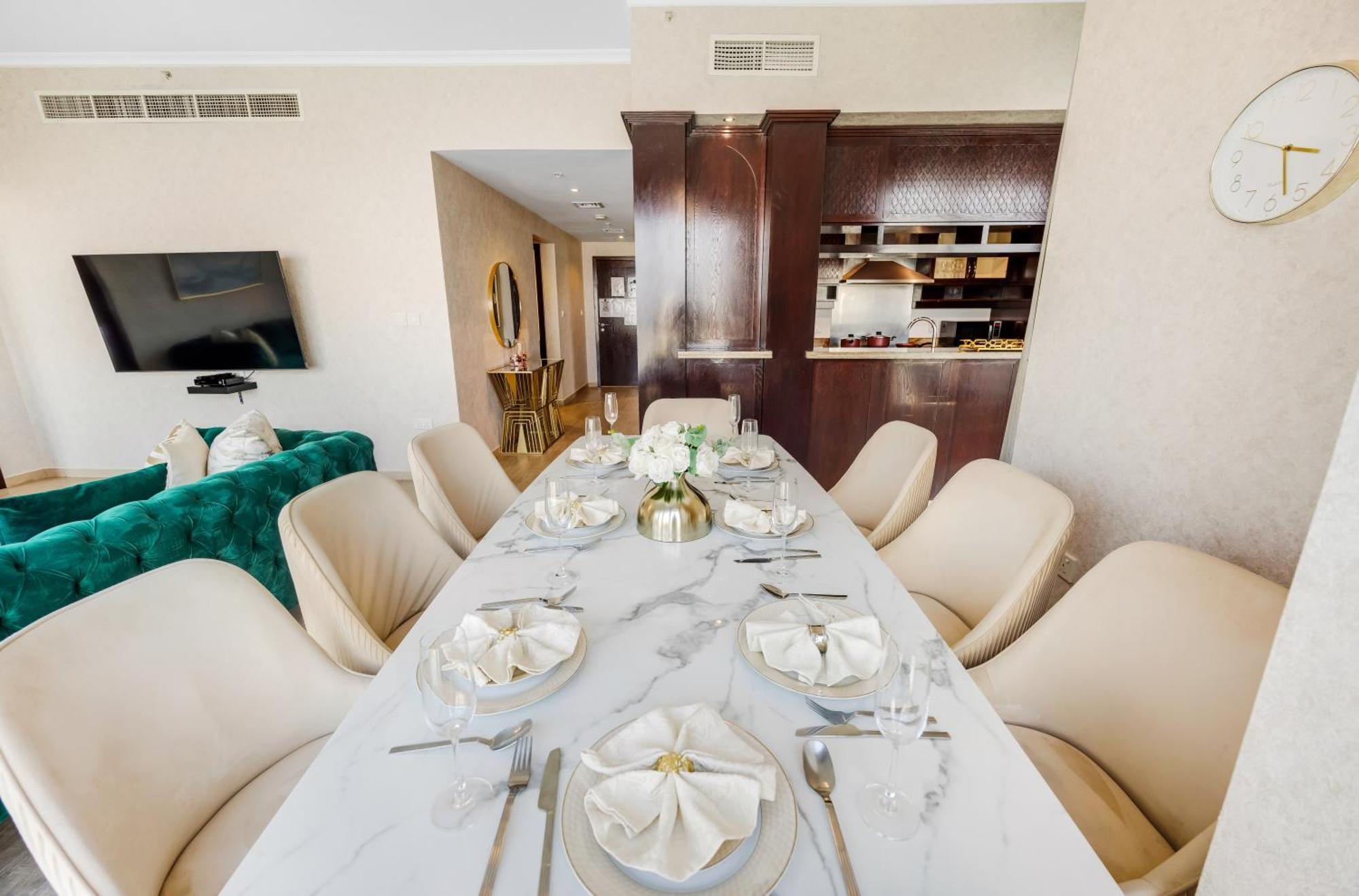 Durrani Homes - Grandiose 5Br Besides Dubai Mall With Burjkhalifa And Fountain View 외부 사진