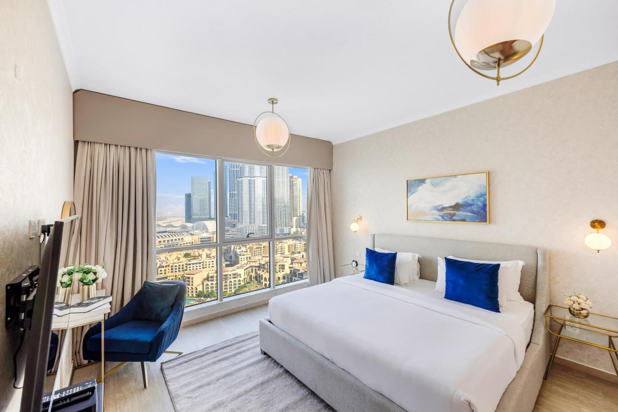 Durrani Homes - Grandiose 5Br Besides Dubai Mall With Burjkhalifa And Fountain View 외부 사진