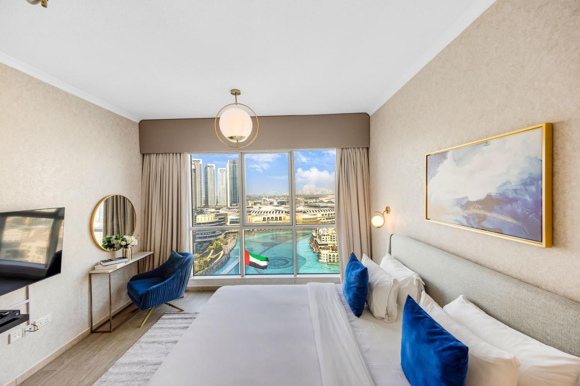 Durrani Homes - Grandiose 5Br Besides Dubai Mall With Burjkhalifa And Fountain View 외부 사진